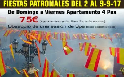 Fiestas Patronales de Montanejos 2017